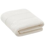 Банное махровое полотенце 70х140 см (1 шт) Слоновая кость, Soft Box, Турция, 100% хлопок - изображение