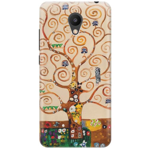 фото Cиликоновый чехол на meizu m6 / мейзу м6 с принтом "климт" gosso