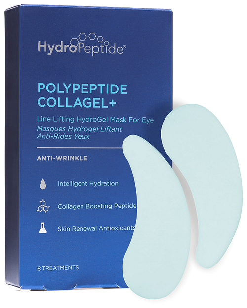 HydroPeptide Гидрогелевые патчи для глаз PolyPeptide Collagel+, 8 шт.