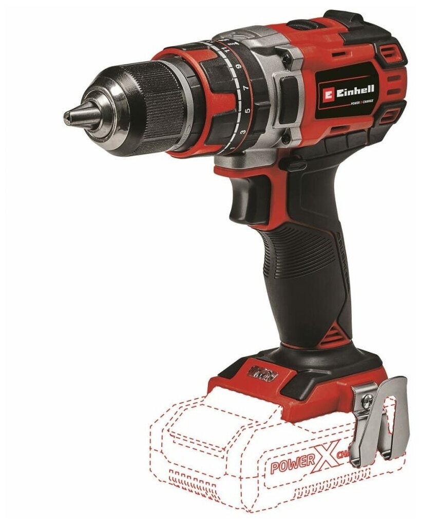 Einhell Дрель акк. ударная PXC TE-CD 18/50 Li-i BL-Solo 4513942