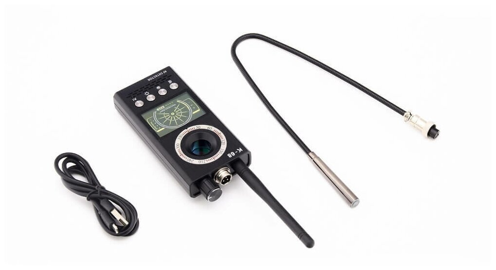 Индикатор поля (детектор жучков, видеокамер, gps) K-68 - фотография № 2