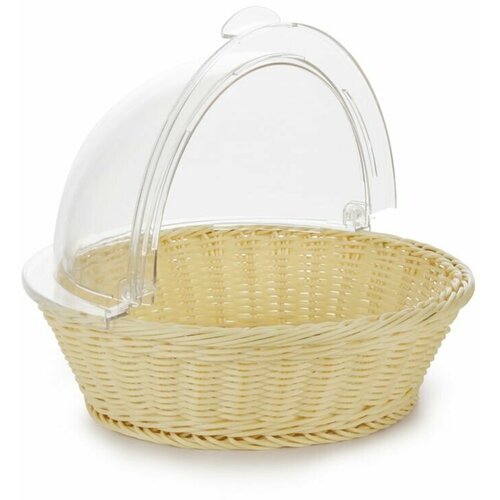 Крышка полусфера прозрачная 370мм-1 шт