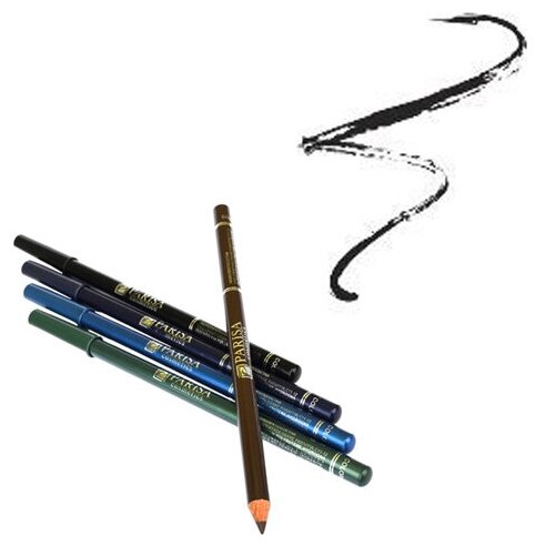 Parisa Карандаш для глаз дерево Eye Professional Pencil тёмно-зелёный, 1.5 г