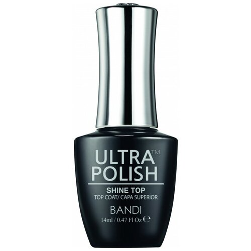 Верхнее долговременное покрытие для лака BANDI Ultra Polish, Shine Top, 14 мл