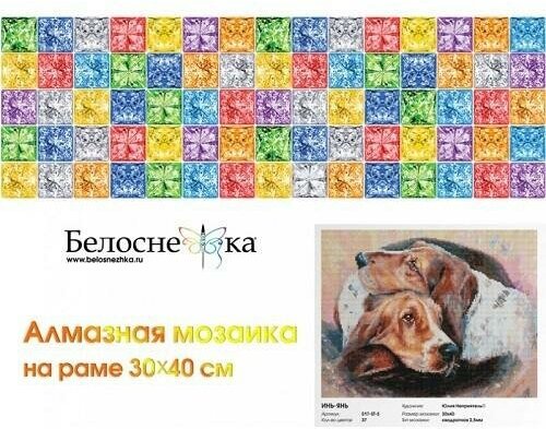 Алмазная вышивка 517-ST-S Инь-ян Белоснежка - фото №12