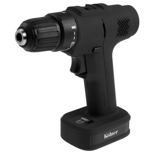 Дрель-шуруповерт Kolner KCD 122BL ANTHRACITE 12 В 2Ач Li-on 3501200 обмин 25 Нм 503000₽