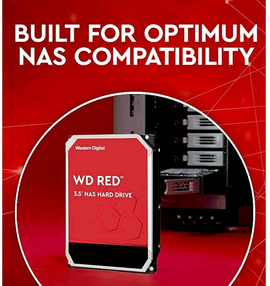 Жесткий диск WD Red , 2Тб, HDD, SATA III, 3.5" - фото №3