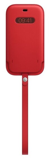 Apple MagSafe кожаный чехол-конверт для iPhone 12 Pro Max (PRODUCT)RED