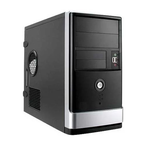 Корпус Mini Tower InWin EMR002 Black/Graphite 450W(RB-S450HQ70) 2 *USB+AirDuct+Audio mATX (6121447)