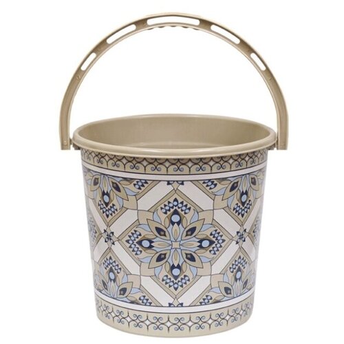 Ведро 10,0л б/кр Мозаика пищевое (40) 0110/96 .