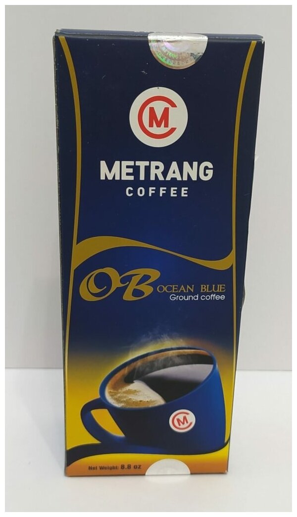 Вьетнамский Молотый кофе “Голубой океан” (ME TRANG) 250 г - фотография № 9