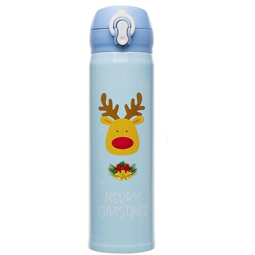 Термос Activ 500ml TRM-10 New Year Light Blue