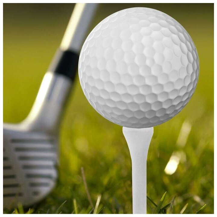 Набор подставок для гольф мяча, h=8.3 см, 50 шт - фотография № 1
