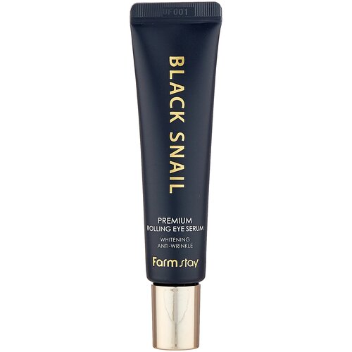 Farmstay Сыворотка для век с роллером Black Snail Premium Rolling Eye Serum