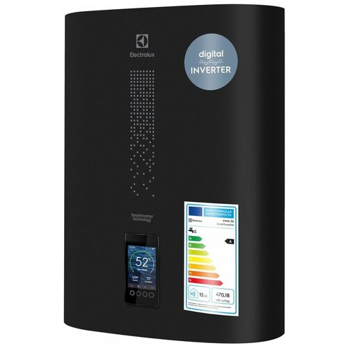 Водонагреватель Electrolux SmartInverter EWH 30 накопительный 2кВт 30л черный нс-1428860 3312100₽
