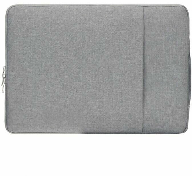 Чехол POFOKO Denim Business для ноутбука и Macbook 15,6 дюйма (серый)