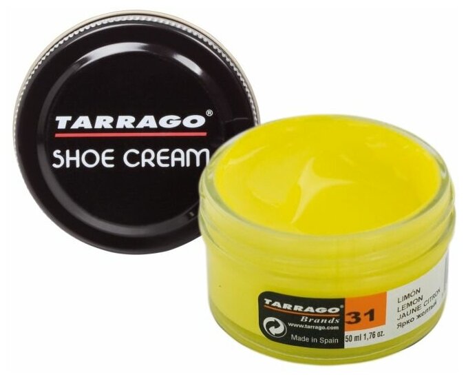 Tarrago Крем-банка Shoe Cream 031 lemon