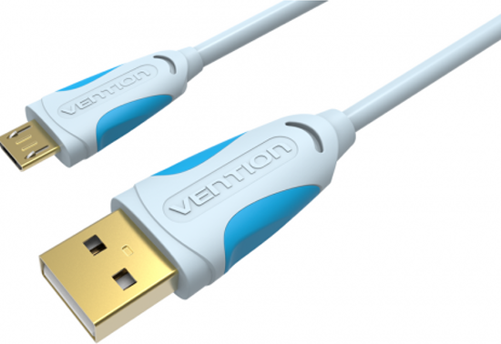 Кабель Vention USB 2.0 AM/micro B 5pin - 0,25 м