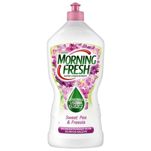 Morning Fresh Концентрированное средство для мытья посуды Душистый горошек Фрезия, 900 мл.