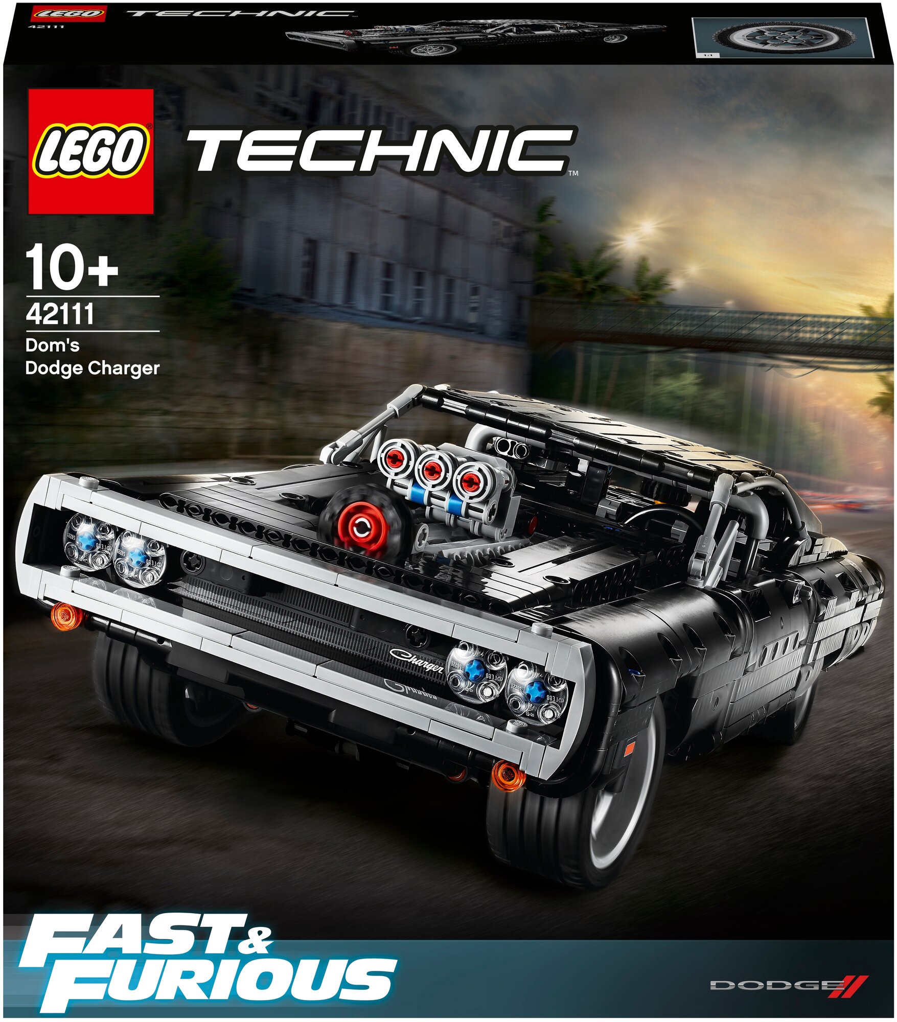 LEGO 42111 - Лего Dodge Charger Доминика Торетто