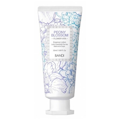 Лосьон для рук BANDI Flower Vita Essence Lotion, Peony Blossom, Пион, 50 мл