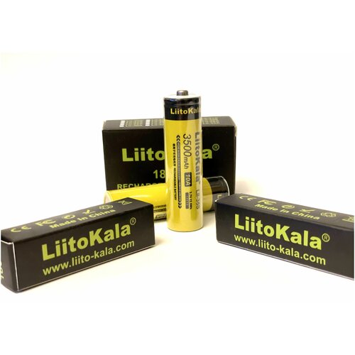 Аккумулятор 18650 LiitoKala Lii-35S 3500mAh 10a 3.7v 12.9Wh внешний аккумулятор