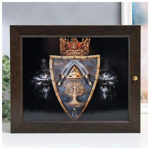 Ключница Герб 24Х29 см 1282₽