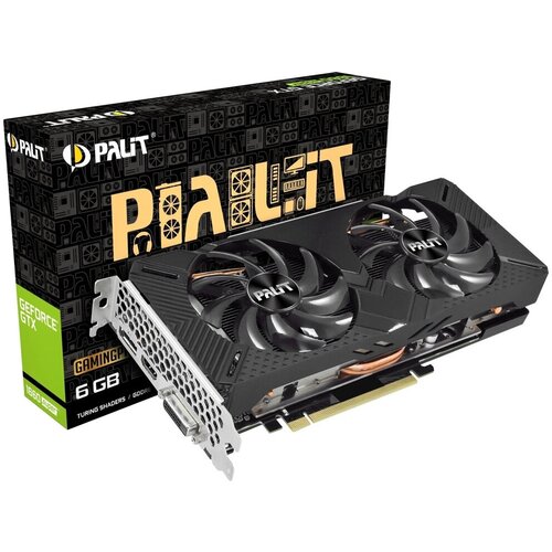 Видеокарта Palit GeForce GTX 1660 SUPER GP 6GB (NE6166S018J9-1160A-1), Retail