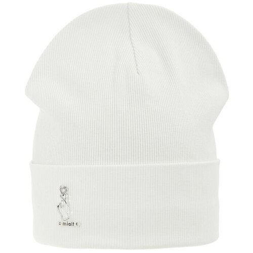 Шапка mialt, размер 54-56, белый шапка для девочки размер 54 56 арт 12231шд22 цвет розовый