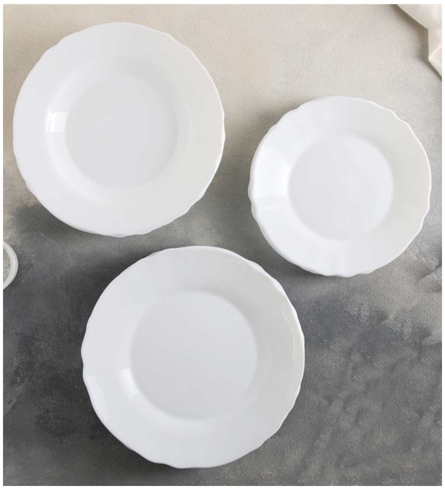 Набор столовый Louis XV 18 предметов V2940 (2/1) Суповые тарелки d 21,5 см 6 штук. Обеденные тарел