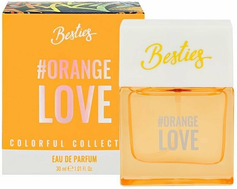 Парфюмерная вода BESTIES COLORFUL orange love 30 мл