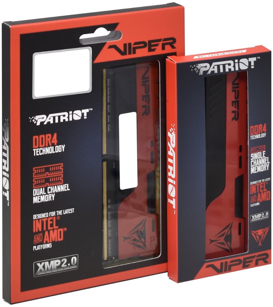 Модуль памяти PATRIOT Viper Elite II DDR4 - 16ГБ 4000, DIMM, Ret - фото №4