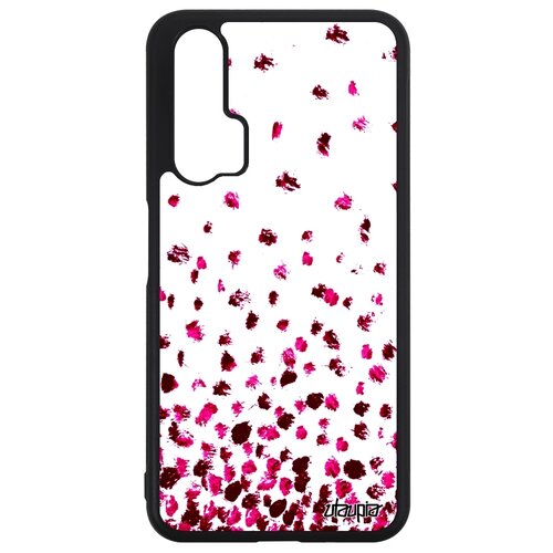 фото Чехол на мобильный huawei nova 5t, "снег" кружочки utaupia