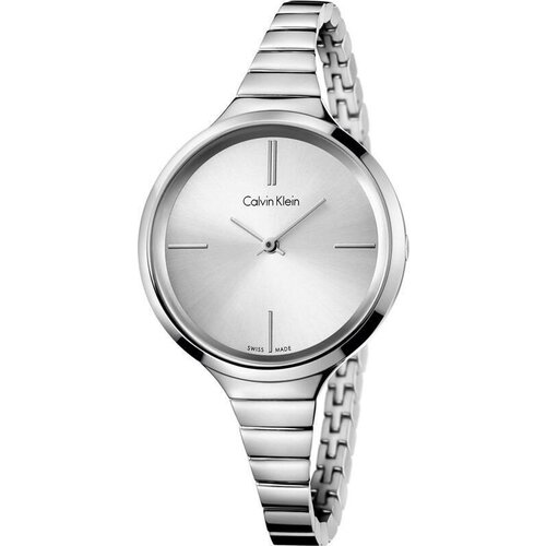 Наручные часы CALVIN KLEIN, серебряный часы calvin klein k5u2m146