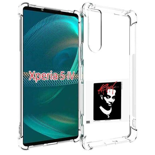 Чехол MyPads Playboi Carti - Whole Lotta Red для Sony Xperia 5 IV (5-4) задняя-панель-накладка-бампер