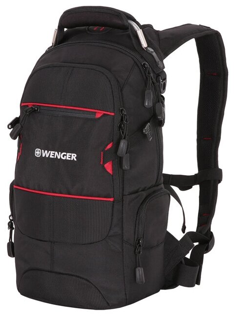 Трекинговый рюкзак WENGER Narrow Hiking Pack 22, черный