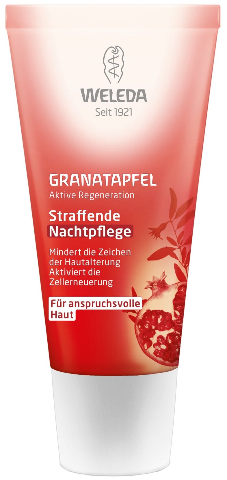 Weleda Granatapfel гранатовый ночной крем-лифтинг для лица, шеи и ...