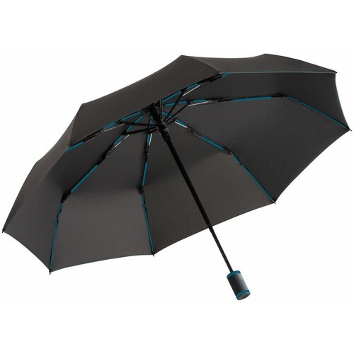 фото Мини-зонт fare, для женщин, бирюзовый