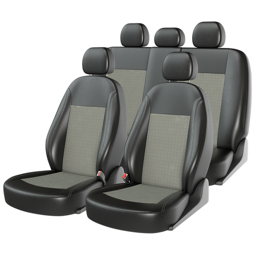 фото Чехлы на сиденья atom jacquard carfashion