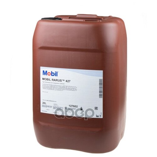 Масло Компрессорное Mobil Rarus 427 Минеральное 20 Л 127602 Mobil арт. 127602 антифриз mobil coolant extra ready mixed зеленый 5 л 730913