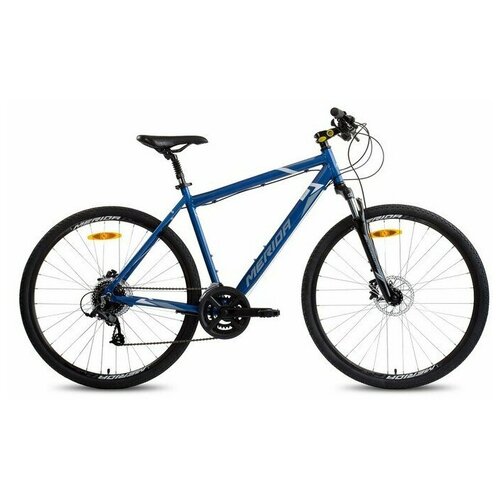 Велосипед Merida Crossway 10 (2022) blue/white gray велосипед merida crossway 50 lady 2023 xxs 39cm mattfoggreen darkgreen