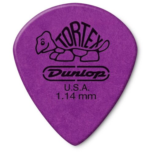 498R1.14 Tortex Jazz III XL Медиаторы 72шт, толщина 1,14мм, Dunlop