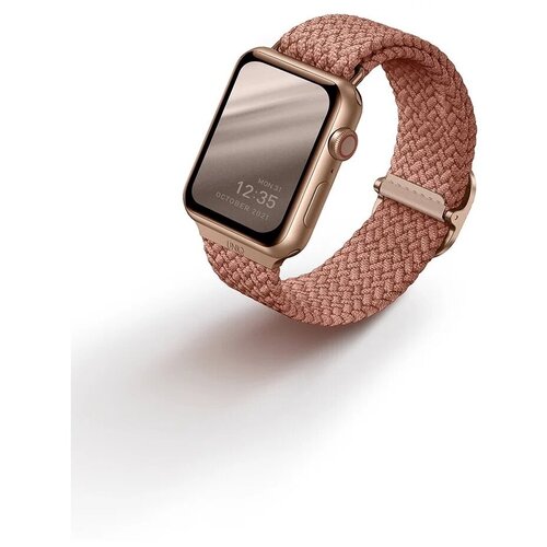 Ремешок Uniq Aspen Strap Braided для Apple Watch 38/40/41 мм розовый (40MM-ASPPNK)
