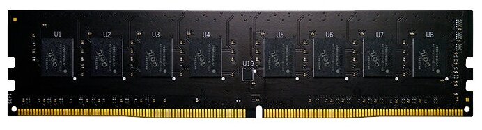 GeIL DDR4 8Gb 2666MHz pc-21300 Pristine CL19 (gp48gb2666c19sc) Gp48gb2666c19sc .