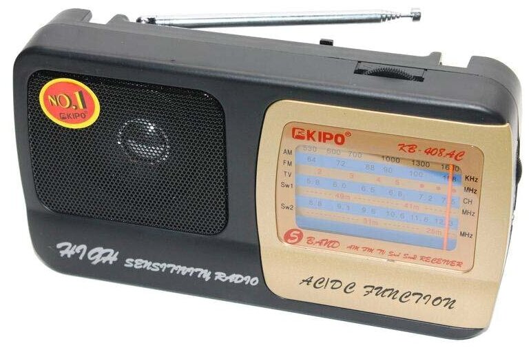 Радиоприемник Переносной KIPO KB-408 AC .