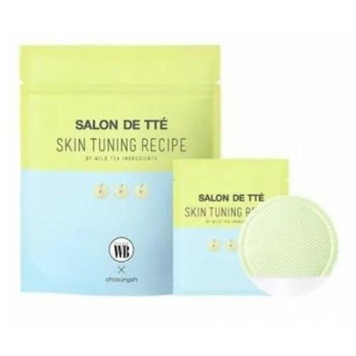 Пады для очищения кожи Wonder Bath Salon De Tte Apple Edition, 2 шт (СГ до 02/2023г.)