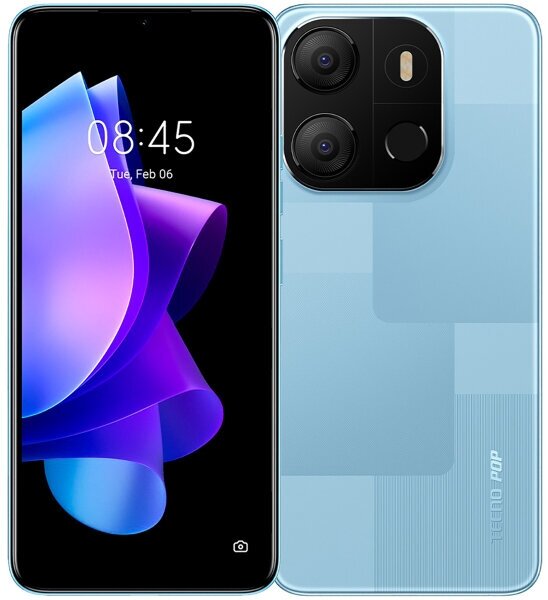 Смартфон Tecno Pop 7 2 64Gb Capri Blue