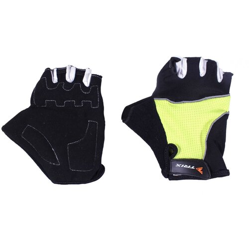 фото Перчатки trix, размер l, желтый, черный