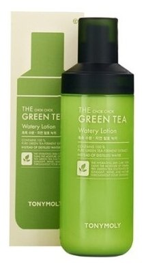 TONYMOLY Увлажняющий лосьон для лица с экстрактом зелёного чая THE CHOK CHOK GREEN TEA Watery Lotion, 160мл