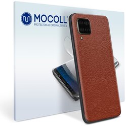 Пленка защитная MOCOLL для задней панели Huawei Enjoy 10 Plus Кожа Коричневая HUAZL147